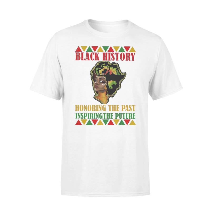 Black History Honoring The Past Inspiring The Future T-shirt