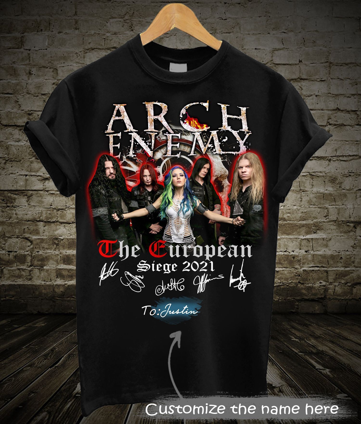 Arch Enemy  Shirts, Arch Enemy  Band Shirt, T-Shirt 2D – Spnv142