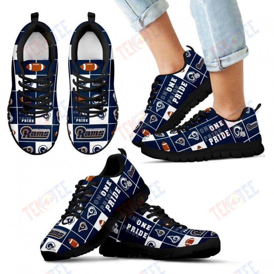 Mens Womens Los Angeles Rams Sneakers Pride Flag Sneaker Running Shoes For Men Women TDT564