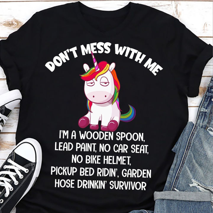 Unicorns Don’T Mess With Me Classic T-Shirt