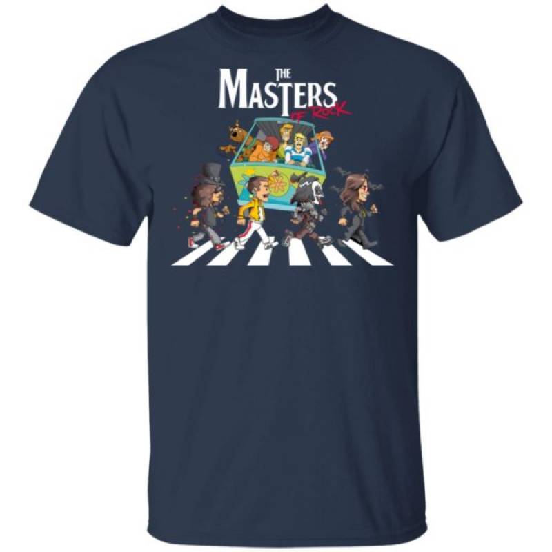 Scooby Doo The Masters Of Rock Abbey Road T-Shirt - Emprints Store