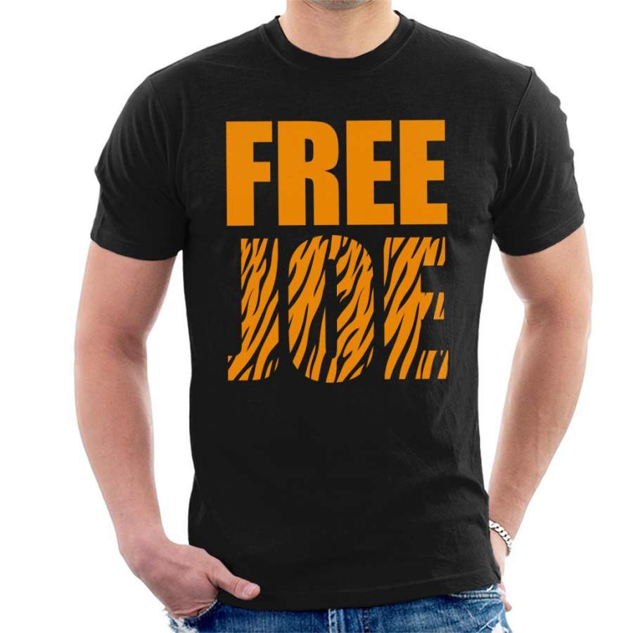 Free Joe Exotic Tiger King Men’s T-Shirt