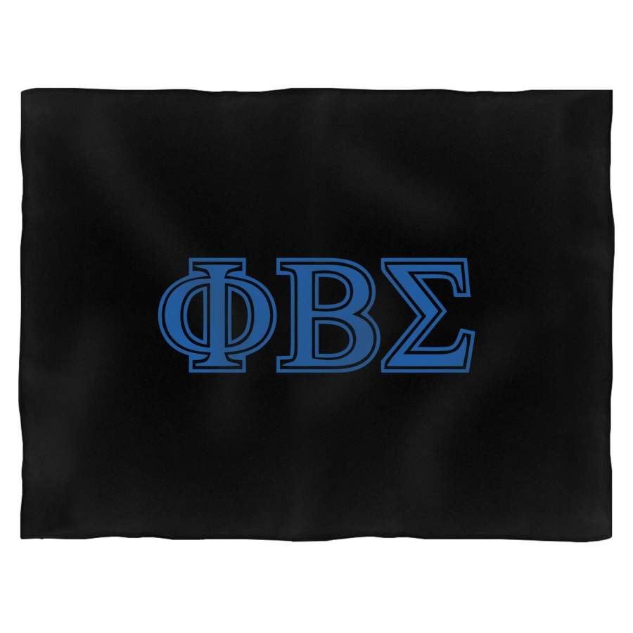 Phi Beta Sigma Greek Letters Blanket