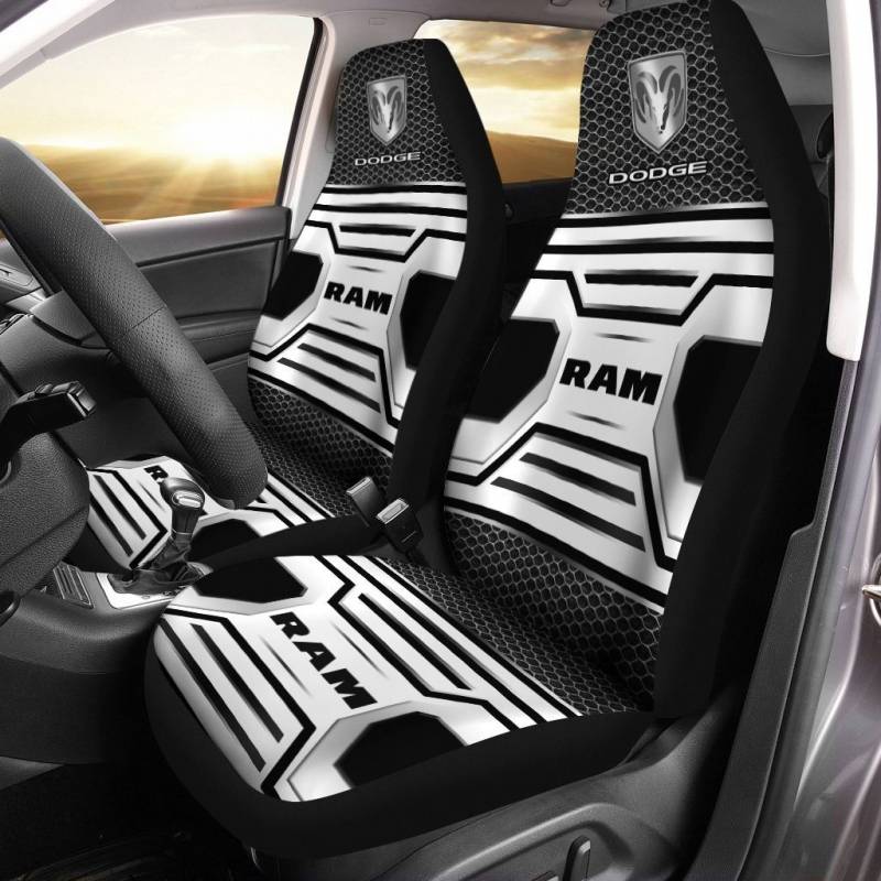 Dodge RAM- LPH Car Seat Cover Ver2 (White)