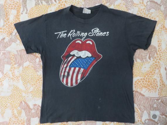 Vintage Rolling Stones 1981 Tour shirt