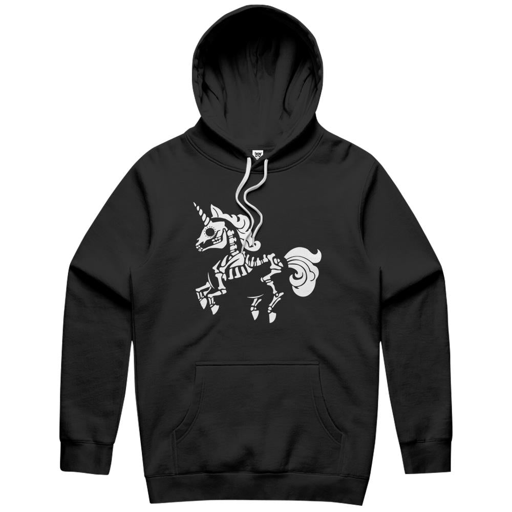 Unicorn Skeleton Shirt Gifts Day Of The Dead Mexican Hoodie