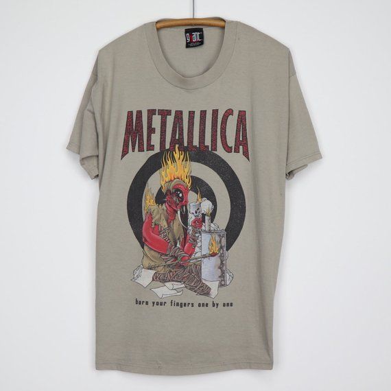 Vintage 1997 Metallica Where The Wild Things Are Shirt