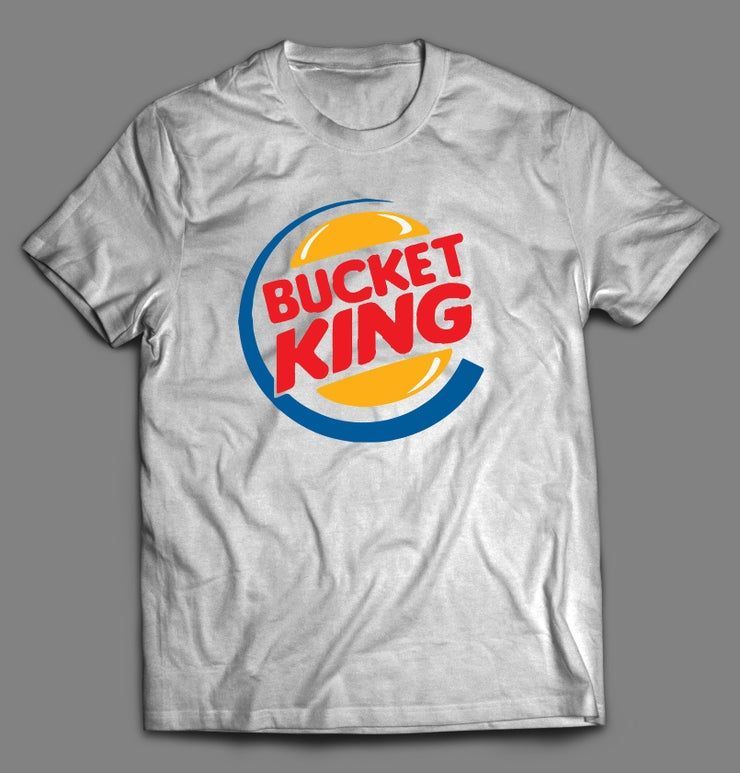 Bucket King Basketball Custom Printed Full Front Dtg High Quality Shirt