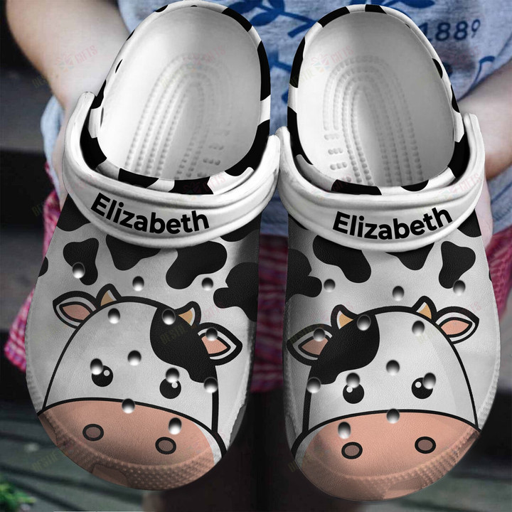 Personalized Cow Face Print Crocs Classic Clogs Shoes – Justbeperfect_Shop