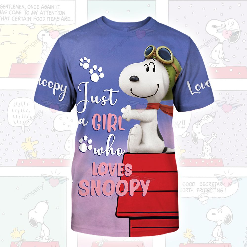 Cartoon Cartoon Just Snoopy Hoodie-QT012089Ha