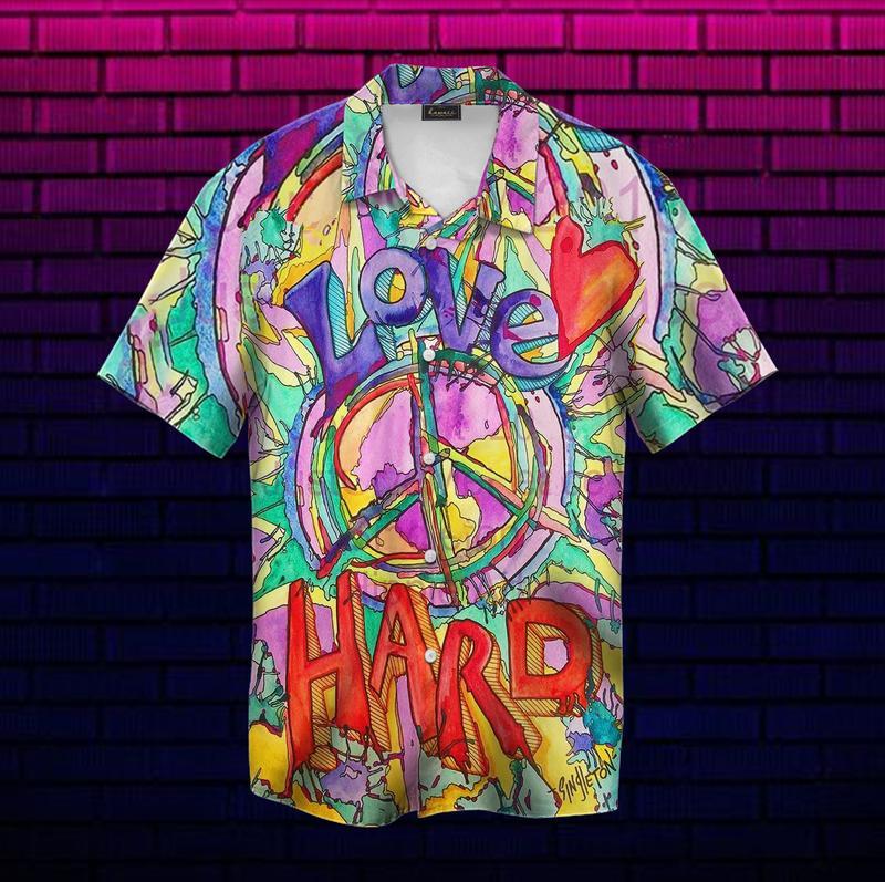 Love Hard Hawaii Shirt For Men Women Ha50436