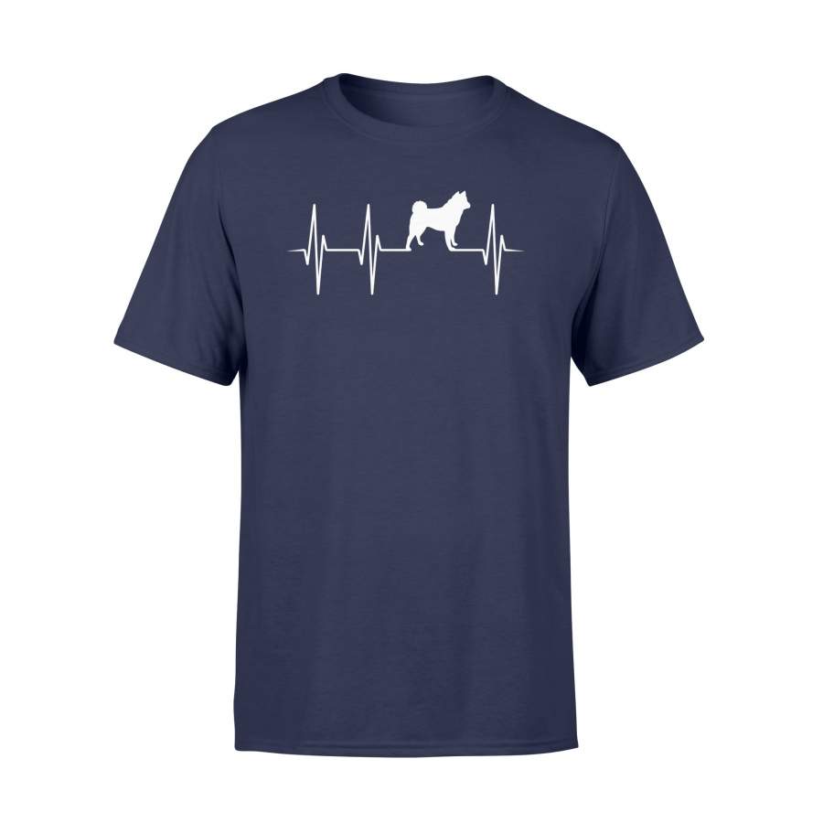 Akita Dog Heartbeat – Dog Lover T Shirt