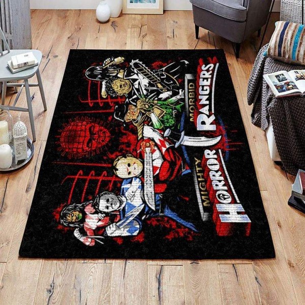 Horror Rangers 190908 Area Rug Floor Decor