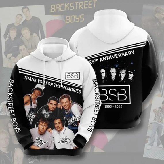 Backstreet Boys 29 Anniversary 1993 2022 Fan Gift Backstreet Boys Band Aop Hoodie