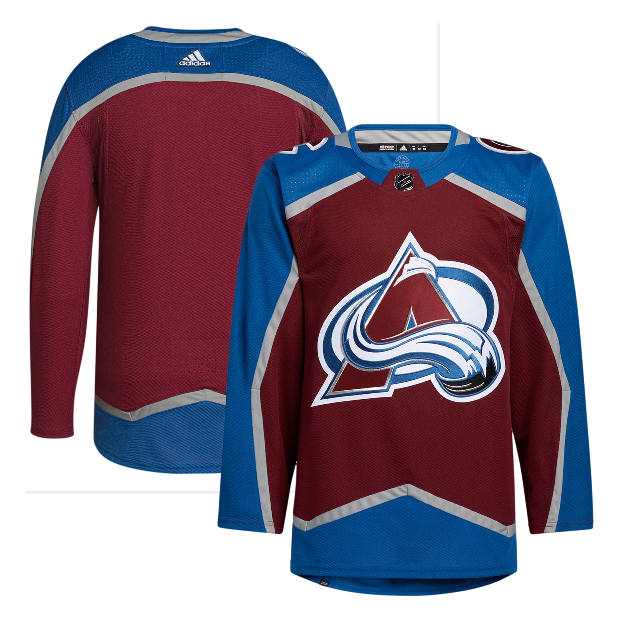 Colorado Avalanche Home Primegreen Authentic Jersey – Burgundy