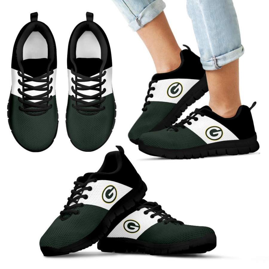 Separate Colours Section Superior Green Bay Packers Sneakers