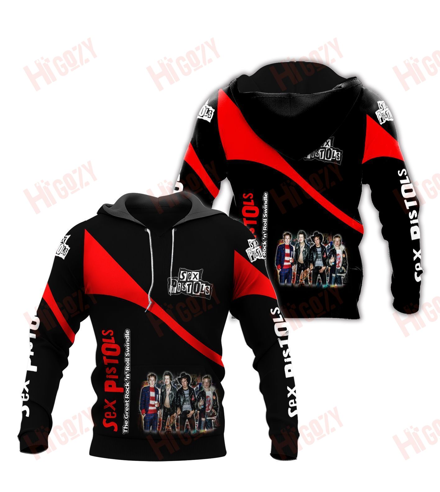 Sex Pistols Band Hoodie 3D – V903