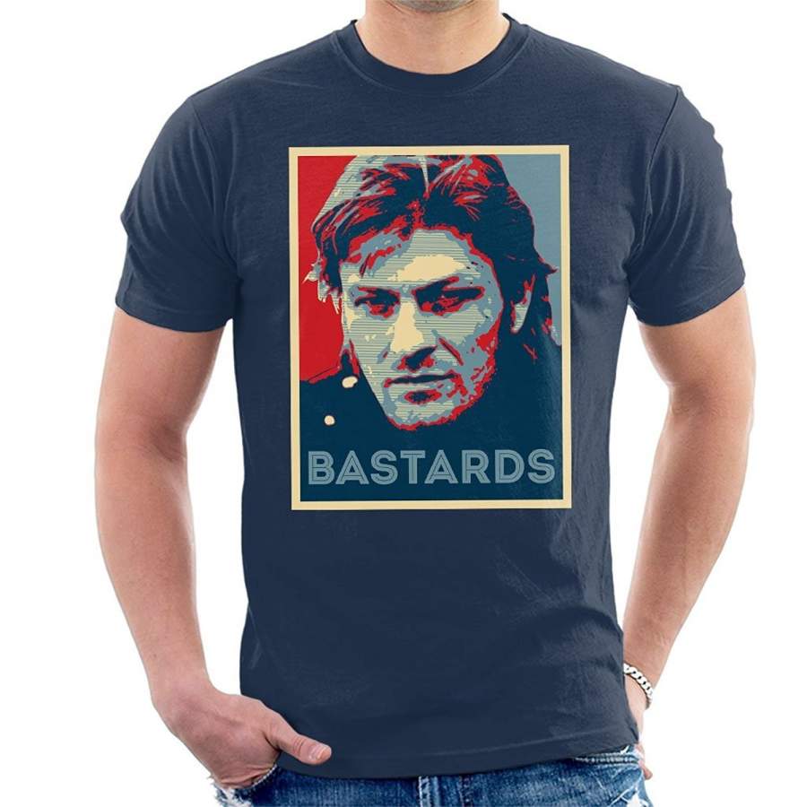 Men’s Fashion Cotton T-shirt Sharpe Bastards Hope Poster Men’s T-Shirt Mens Funny Tshirts