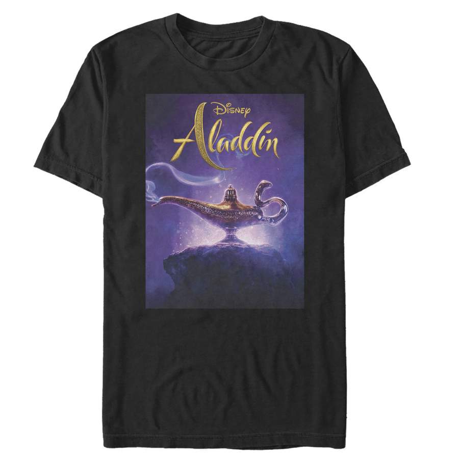 Aladdin Men’s Movie Poster Magic  T Shirt