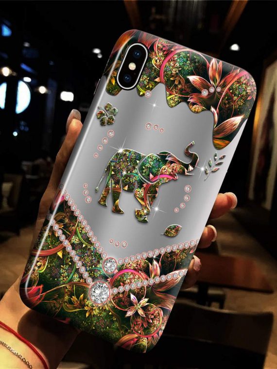 Flower With Elephant Love Phone Case Hg