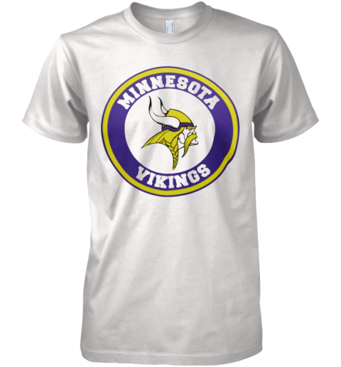 Minnesota Vikings Logo Premium Men’S T-Shirt