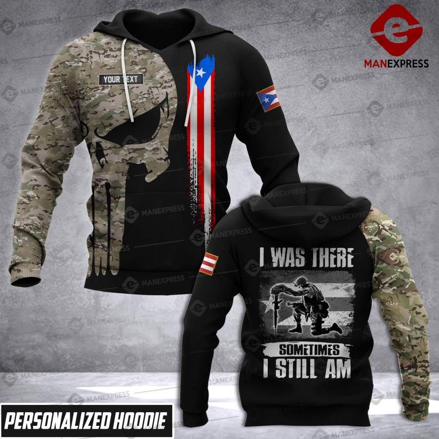 VH CUSTOMIZE PUERTO RICO ARMY HOODIE 3D ALL OVER PRINT 0510 HVQ