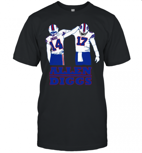 Allen And Diggs Buffalo Bills 2021 Unisex Jersey Tee