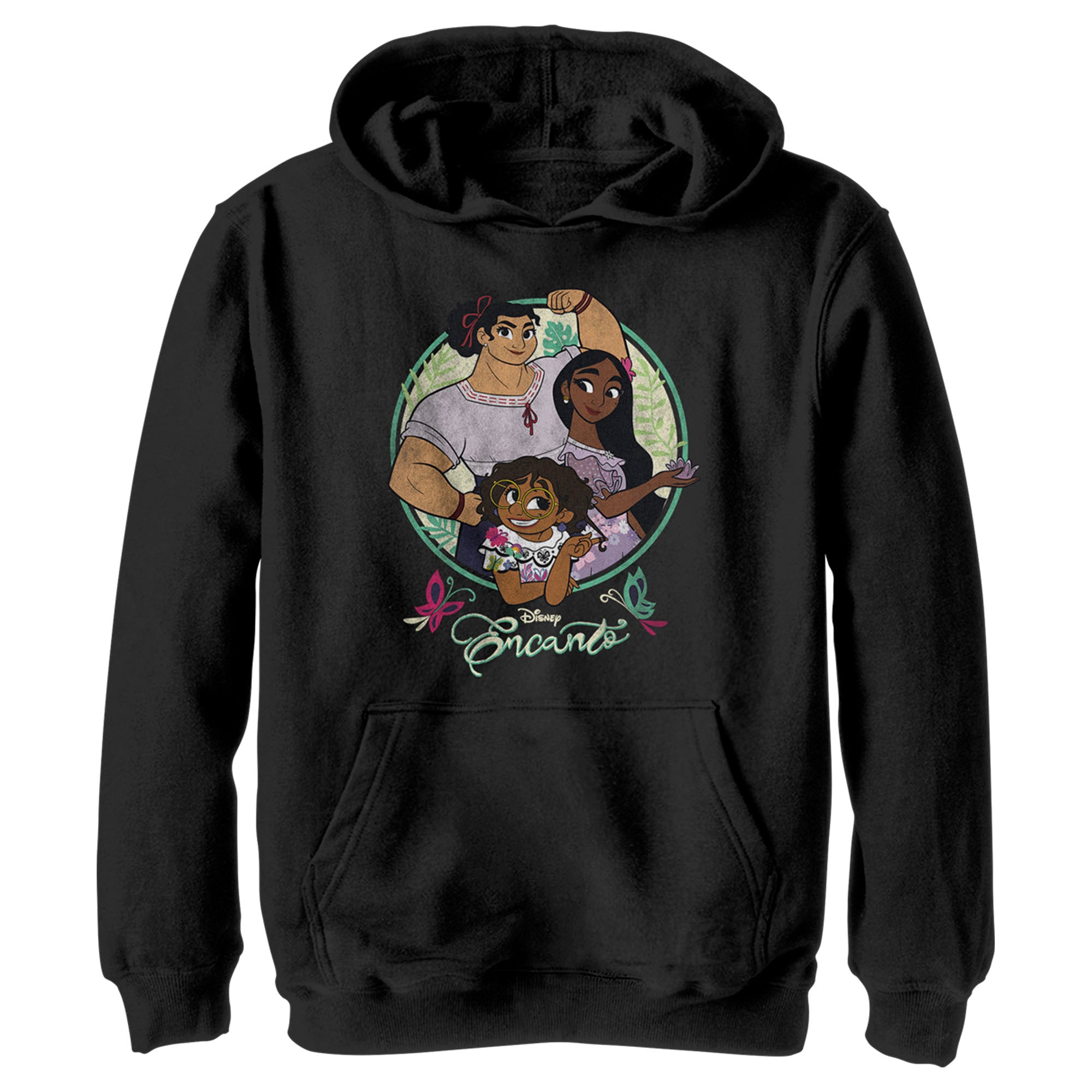 Boy’S Encanto Mirabel, Isabela & Luisa Magical Sisters Pull Over Hoodie