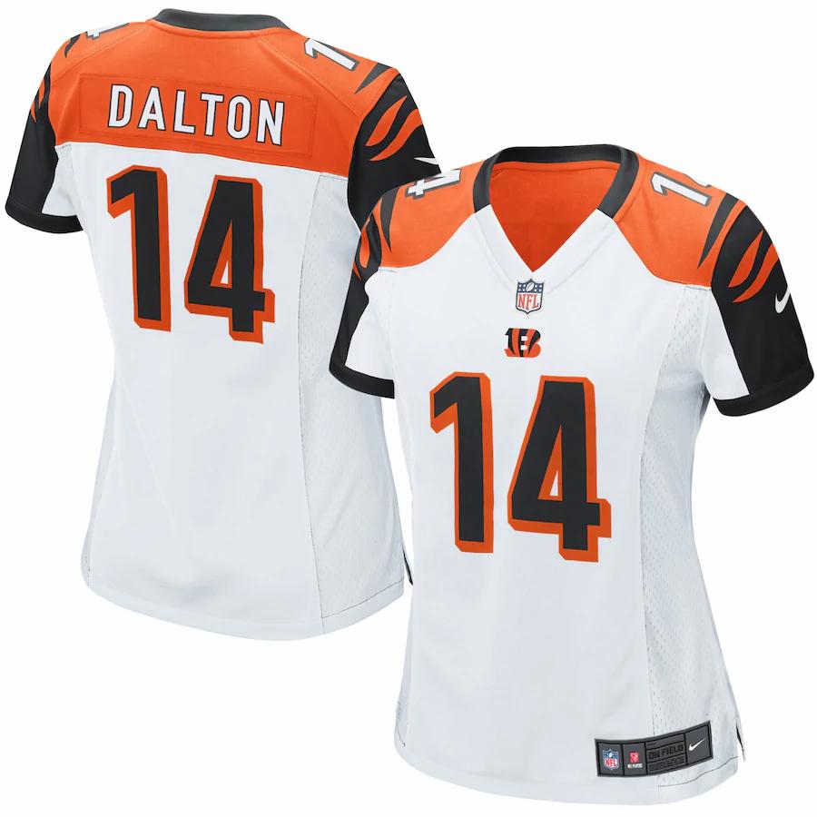 Andy Dalton Cincinnati Bengals Nike Womens Game Jersey – White