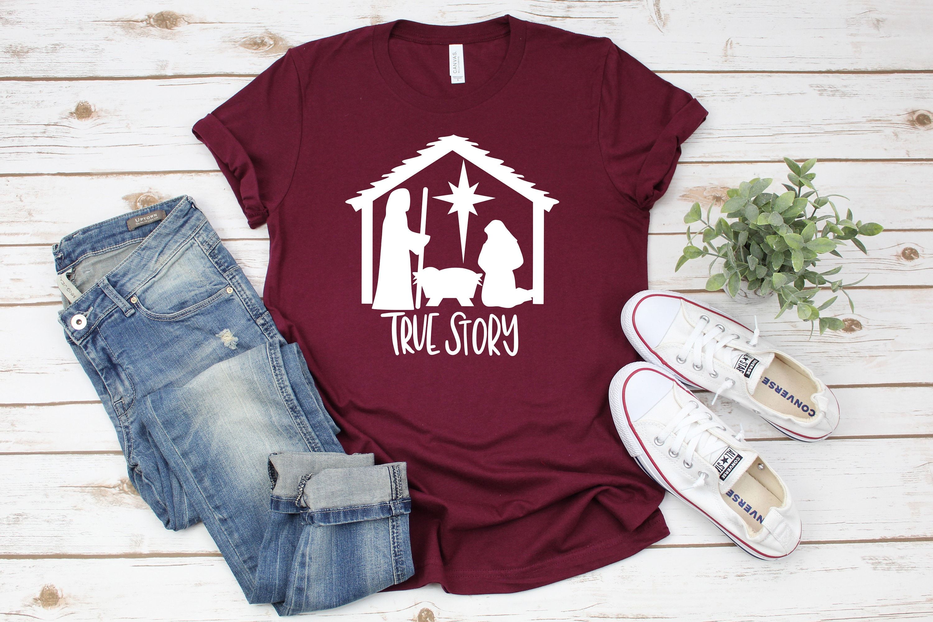 True Story Shirt, True Story Christmas Shirt, Christmas Nativity Shirt, Christmas Shirt, Nativity Shirt, Jesus Christmas Shirt