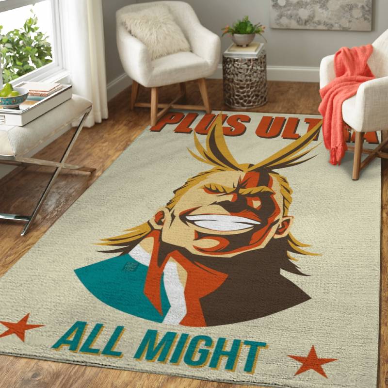 All Might Vintage Style Plus Ultra Area Rug – Carpet