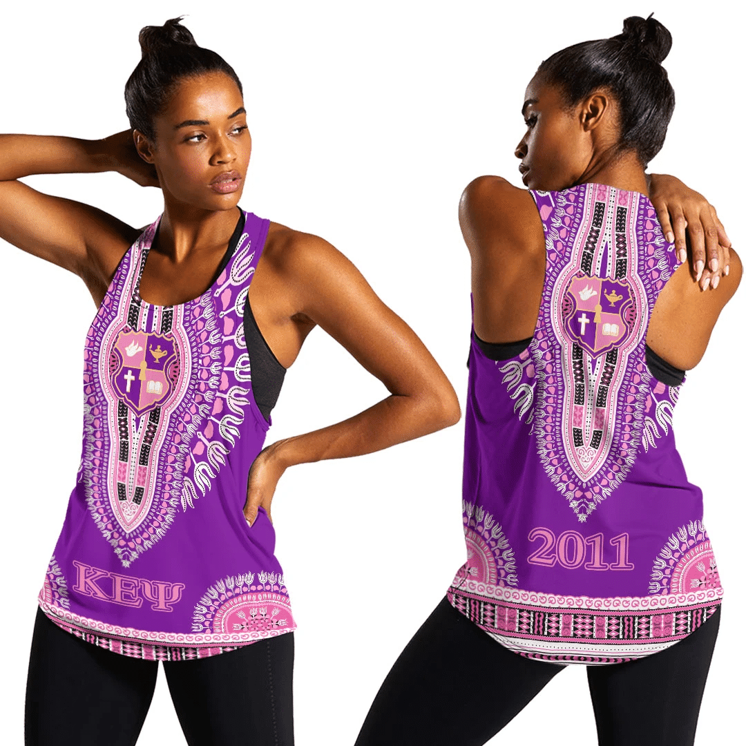 Forbescloth Tank Top – Kappa Epsilon Psi Dashiki Racerback Tank A31