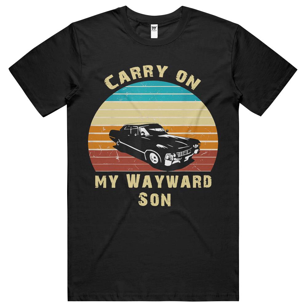 Carry On My Wayward Son Vintage T Shirts