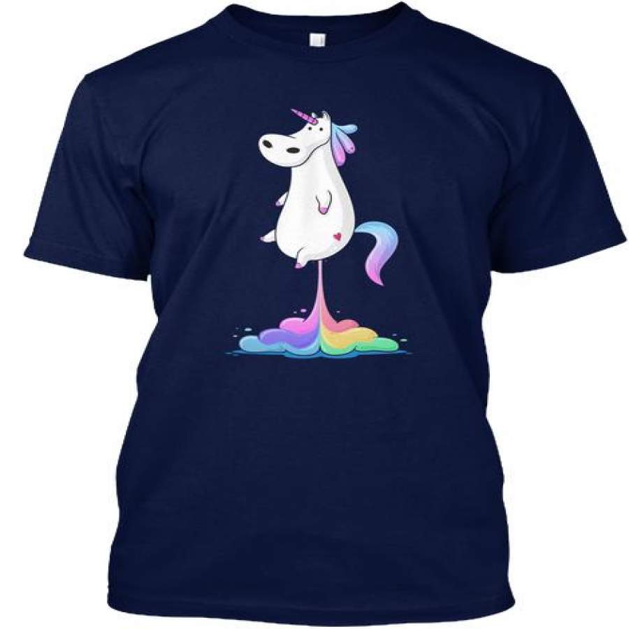 Unicorn Fart Tee Shirt Unicorn Animal