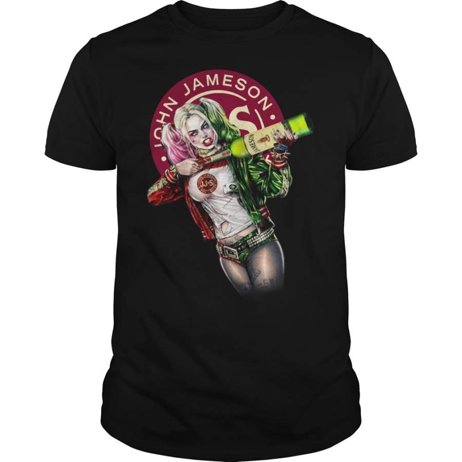 Harley Quinn Jameson Irish Whiskey T-Shirt