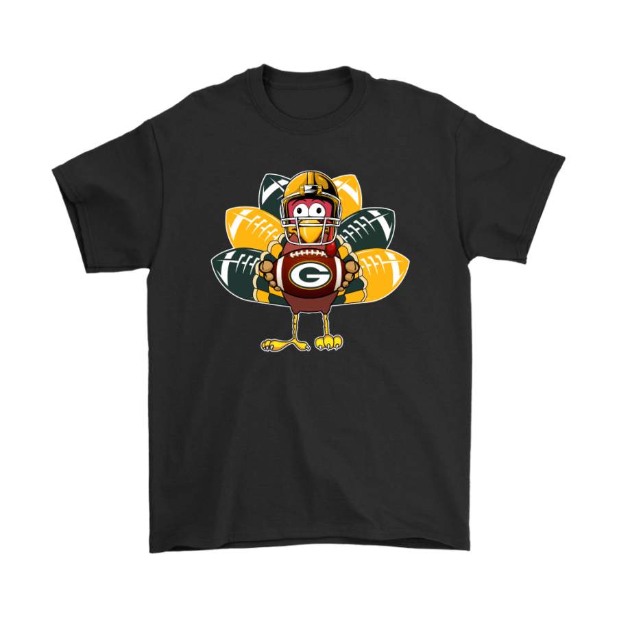 Green Bay Packers Turkey Football Thanksgiving Shirts