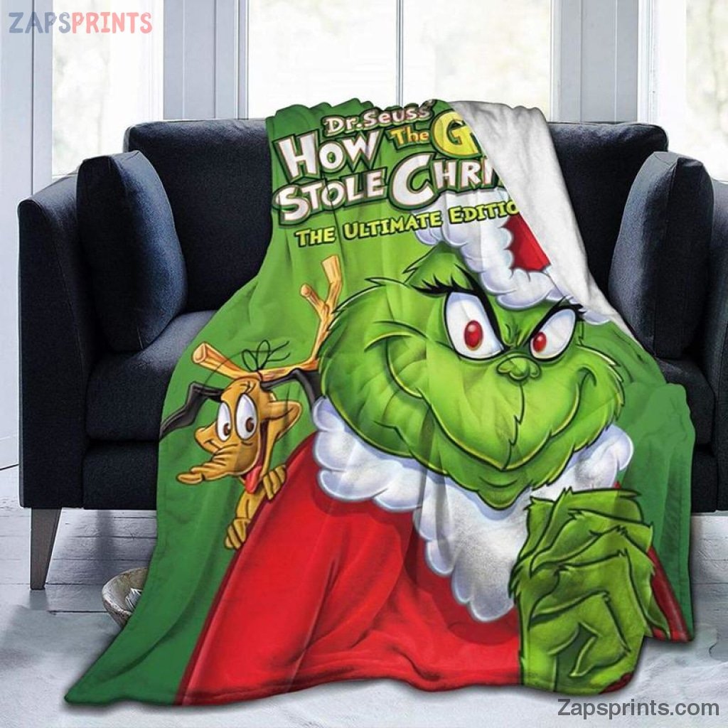 The Grinch Stole Christmas Blanket