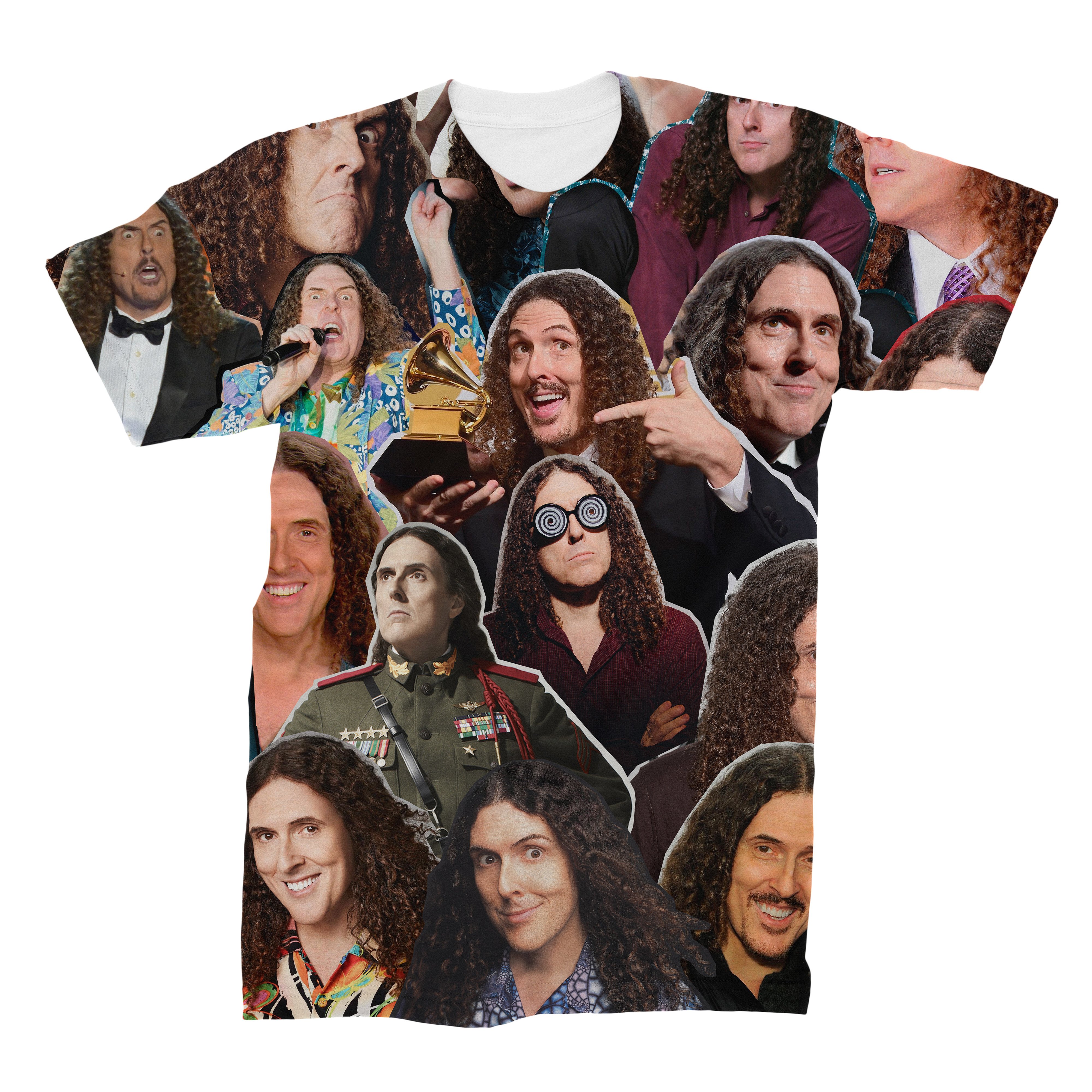 “Weird Al” Yankovic 3D Collage Face T-Shirt