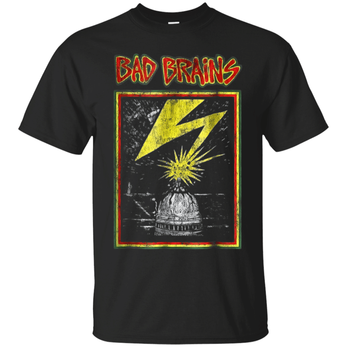 Politics Bad Brains Cotton Shirt