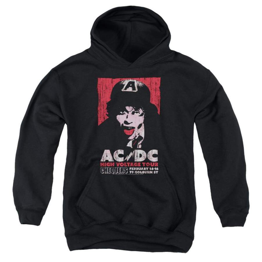 AC/DC High Voltage Live 1975 Youth Hoodie (Ages 8-12)