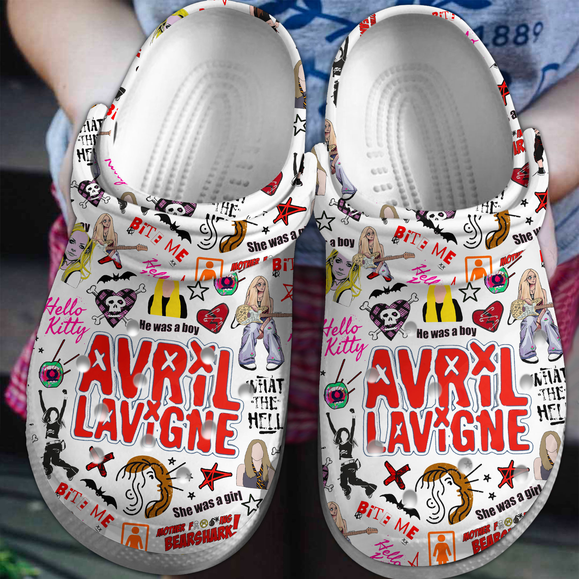 Avril Lavigne Crocss Clogs For Men Women And Kid Te02Lura