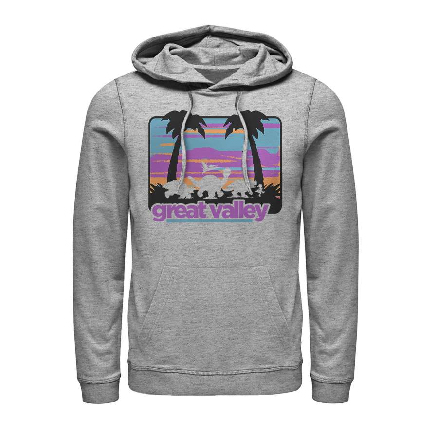 The Land Before Time Men’s Retro Great Valley  Lightweight Hoodie