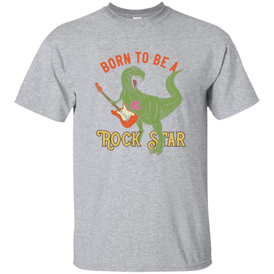 AGR Born to be a Rock Star Mens Cotton T-Shirt