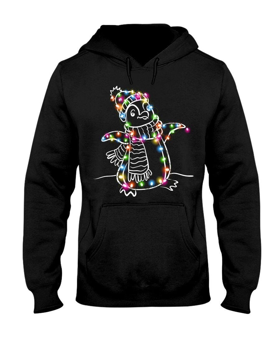 Penguin Color Light Hooded Sweatshirt