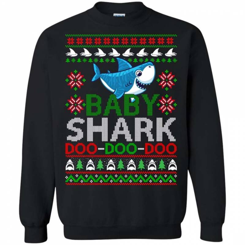 Baby shark Doo Doo Doo Christmas sweater