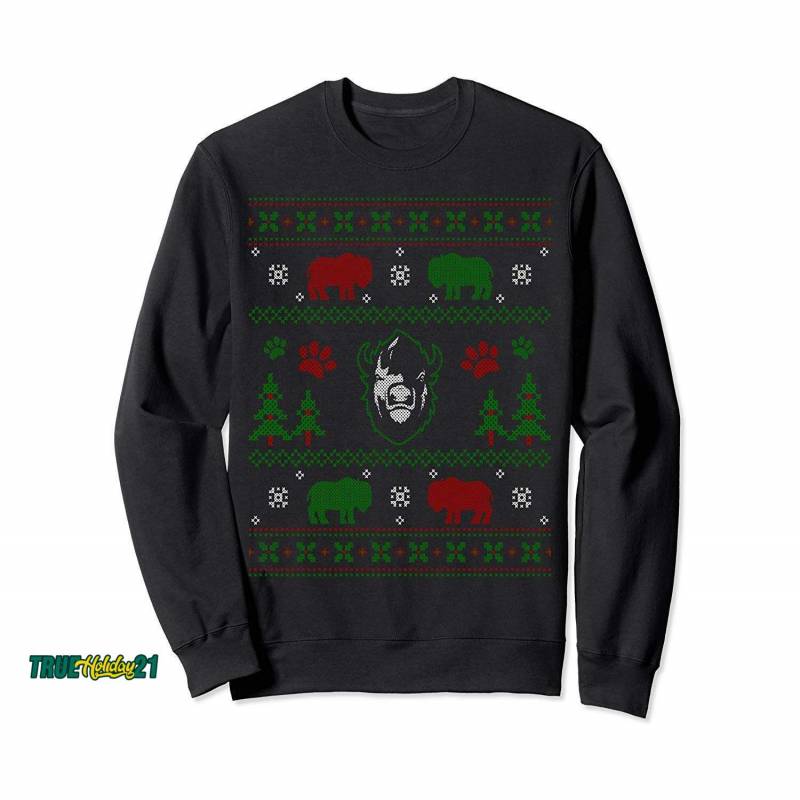 Bison Ugly Christmas 2018 Sweatshirt