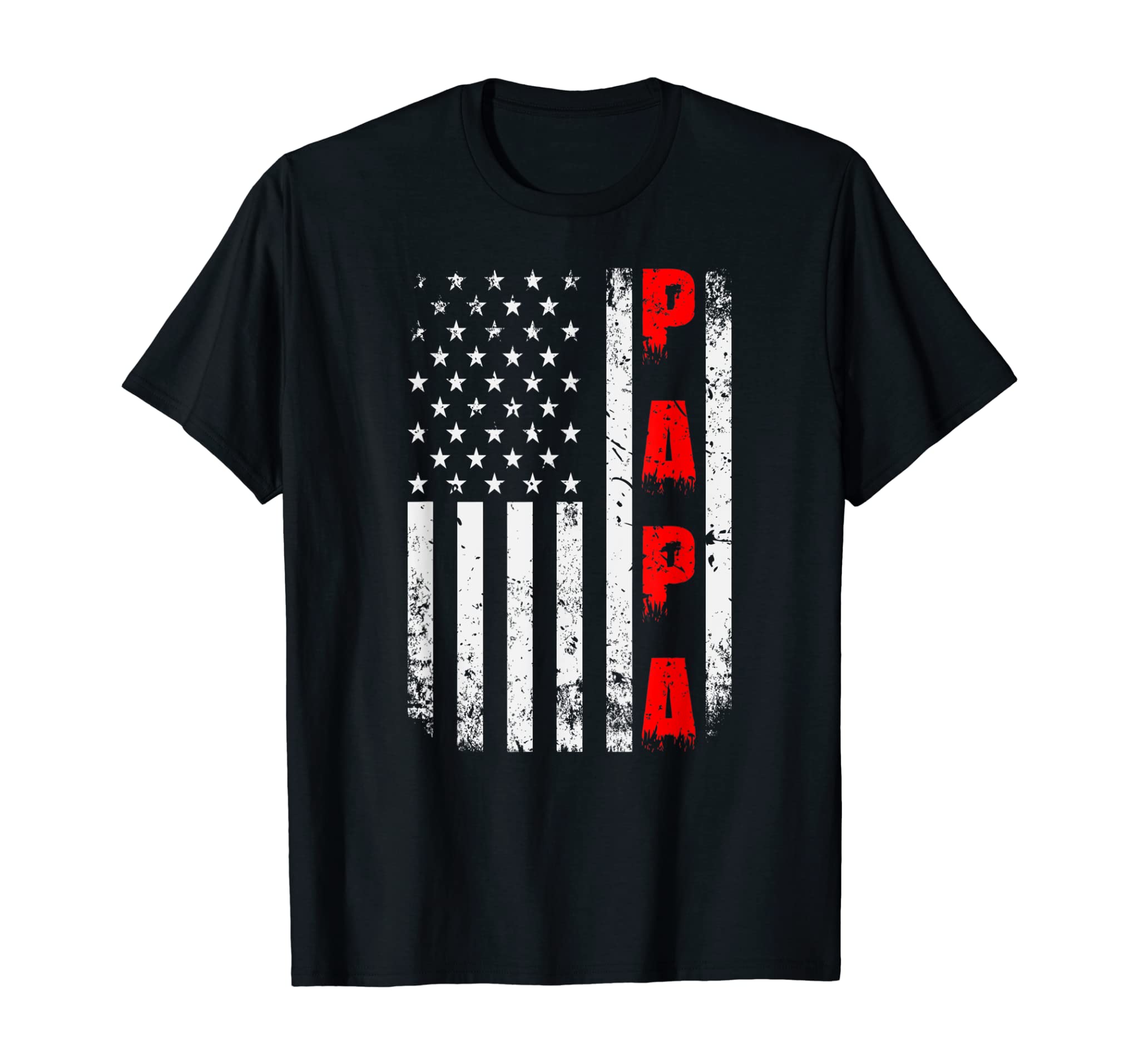 US Flag Father T-Shirt