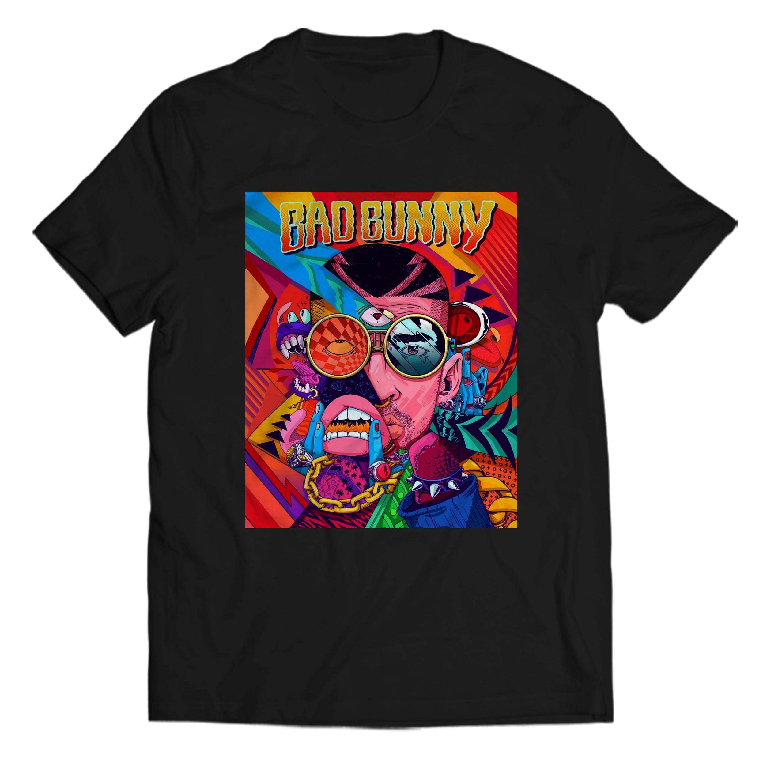 Bad Bunny 3Rd Eye Very Unique Man’s Tee T-Shirt