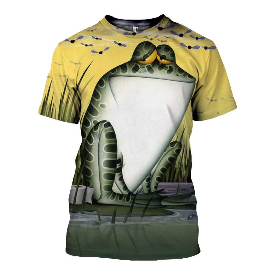 3D All Over Printed Frog T Shirt Hoodie 71201910