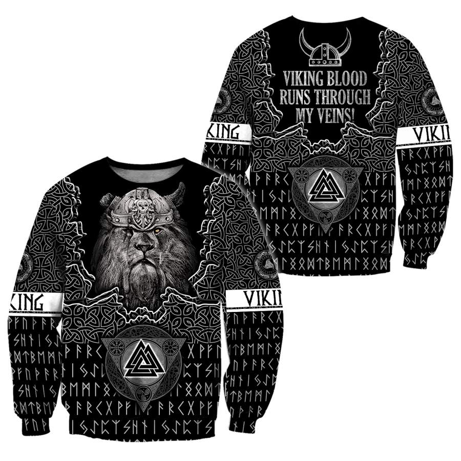 Viking Clothing Viking Lion Sweatshirt Rlt12